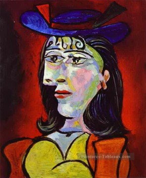  Picasso Tableau - Portrait d’une jeune fille 1938 cubisme Pablo Picasso